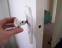 attaching the cactus door handle